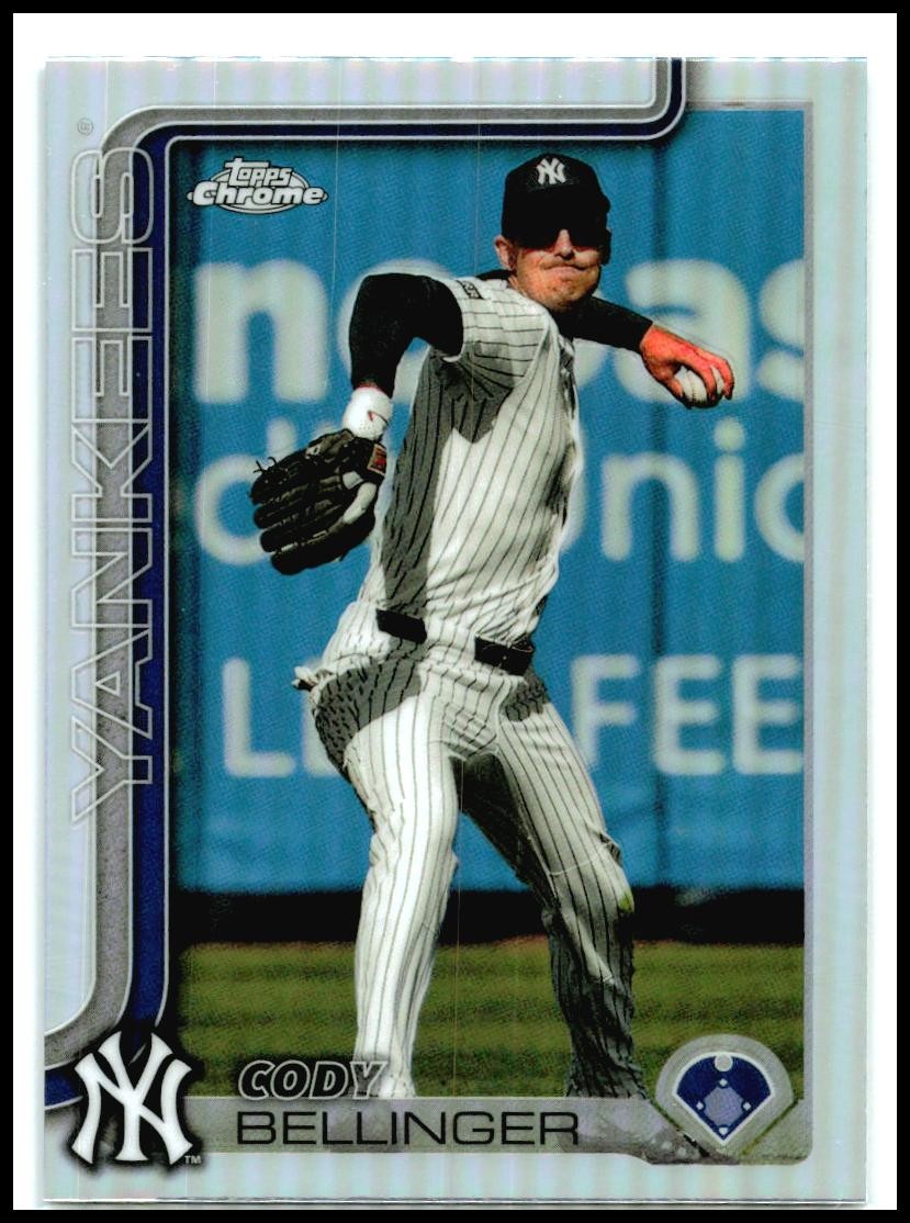 2025 Topps Chrome #83 Cody Bellinger Yankees