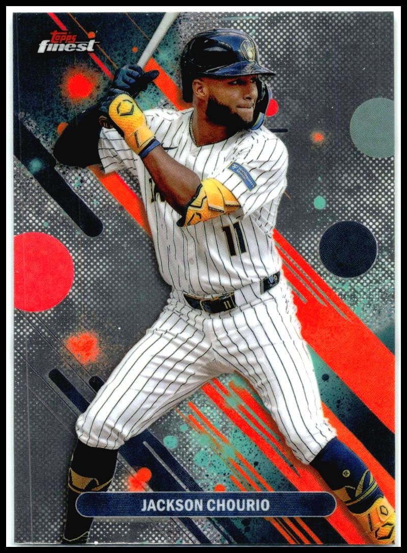 2025 Topps Finest #78 Jackson Chourio