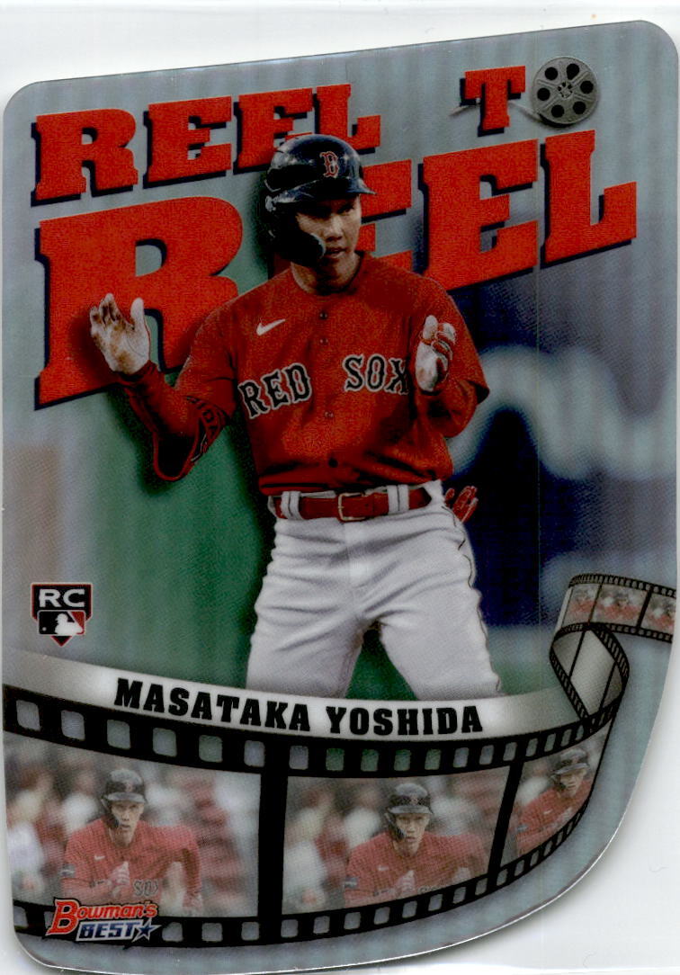 2023 Bowman's Best Reel to Reel Die Cut #RR-10 Masataka Yoshida Boston Red Sox