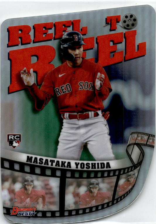 2023 Bowman's Best Reel to Reel Die Cut #RR-10 Masataka Yoshida Boston Red Sox