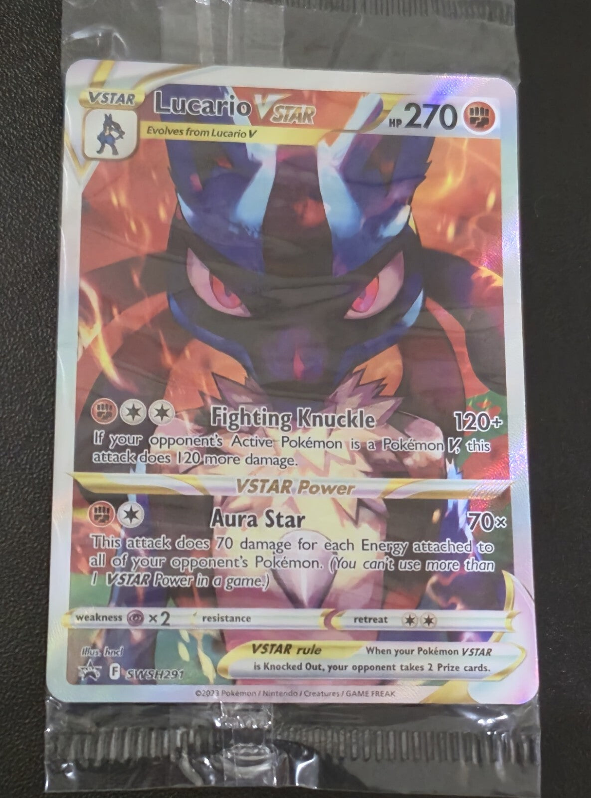 Lucario VSTAR (sealed) SWSH291 - Sword & Shield Promo - Pokemon Card