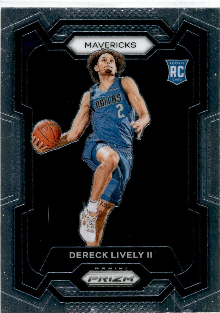 2023-24 Panini Prizm #163 Dereck Lively II Dallas Mavericks