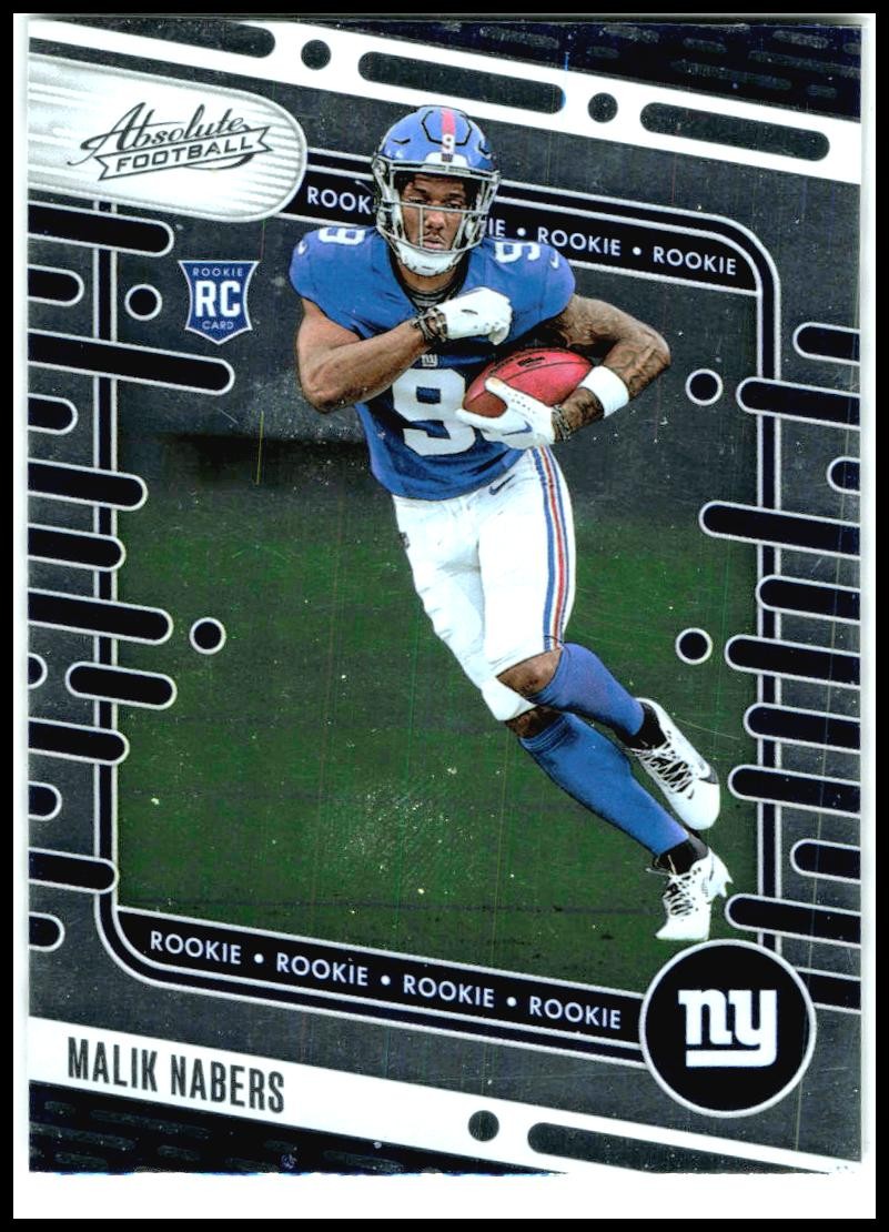 2024 Panini Absolute Retail #106 Malik Nabers Rookie New York Giants