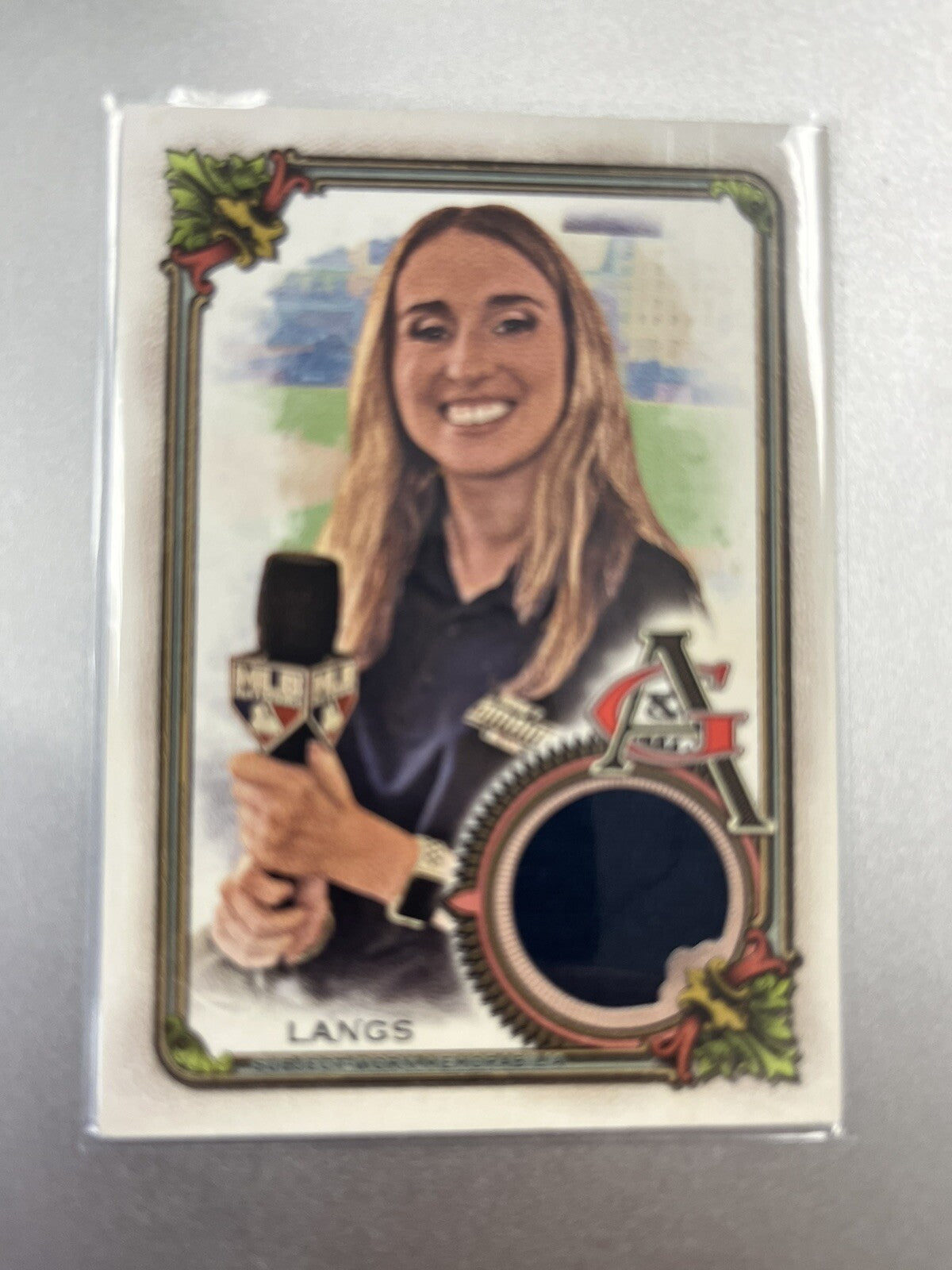 2023 Topps Allen & Ginter - Sarah Langs Relic AGRA-SL - Reporter