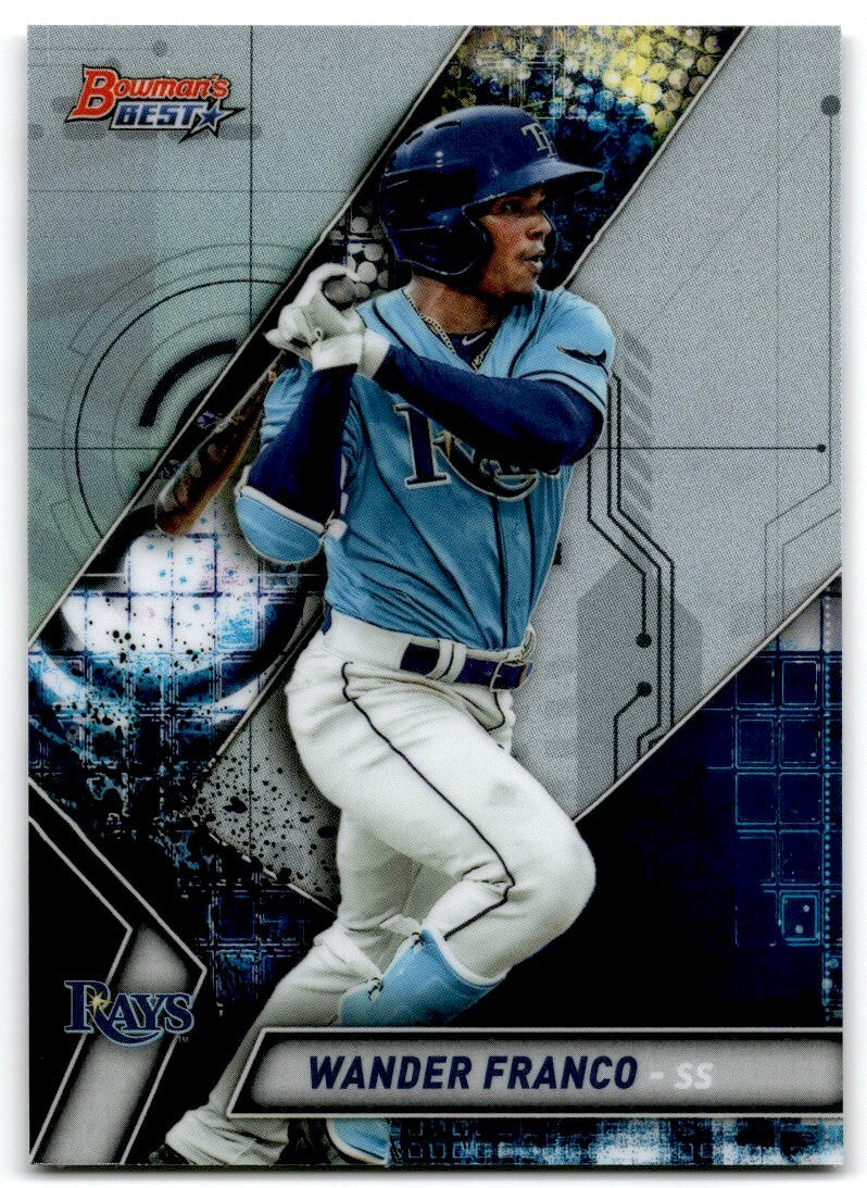 2019 Bowman's Best Top Prospects Wander Franco Rookie Tampa Bay Rays #TP-1