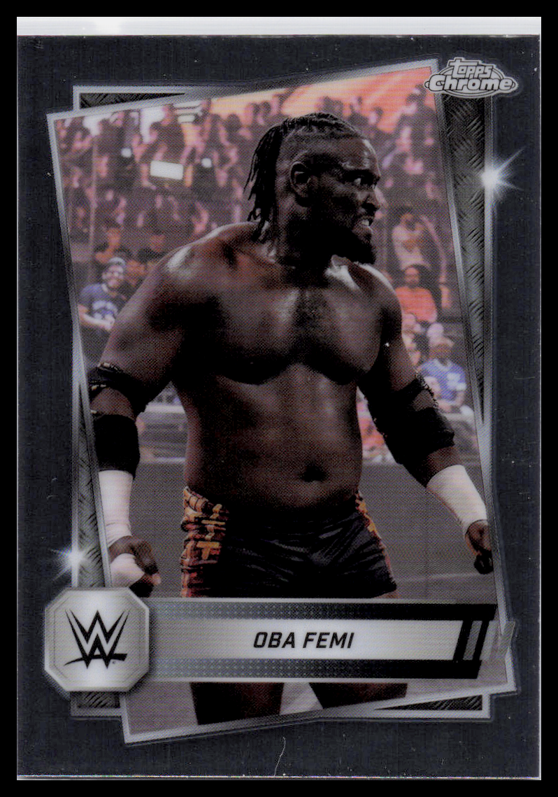 2024 Topps Chrome WWE #113 Oba Femi