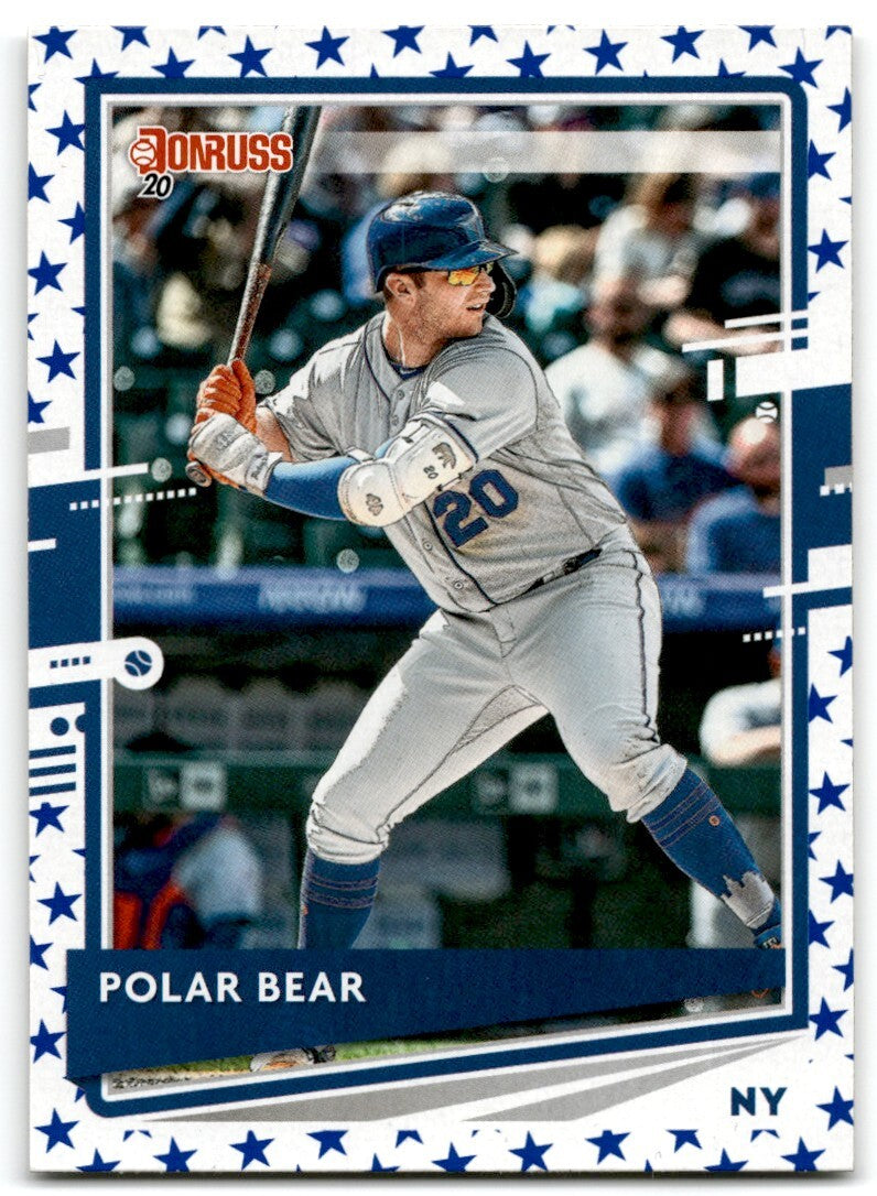 2020 Independence Day Nickname Variation (Polar Bear) Pete Alonso New York Mets