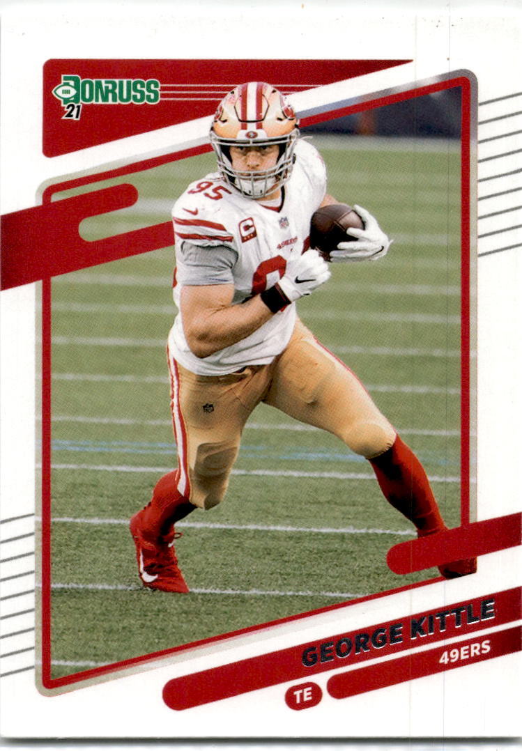 2021 Donruss #54 George Kittle San Francisco 49ers.