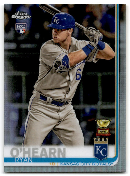 2019 Topps Chrome Ryan O'Hearn Rookie Kansas City Royals #53