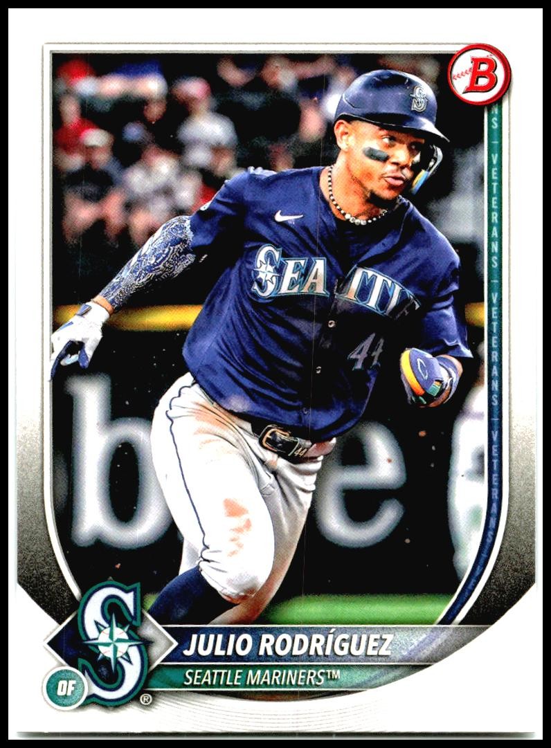 2025 Bowman #79 Julio Rodríguez Seattle Mariners
