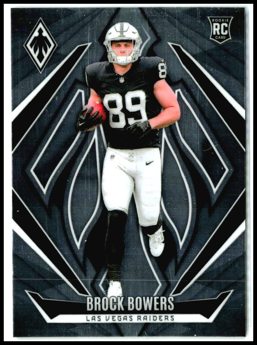 2024 Panini Phoenix #165 Brock Bowers Rookie Las Vegas Raiders