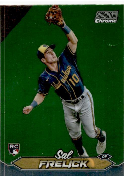 2024 Stadium Club Chrome #183 Sal Frelick Milwaukee Brewers