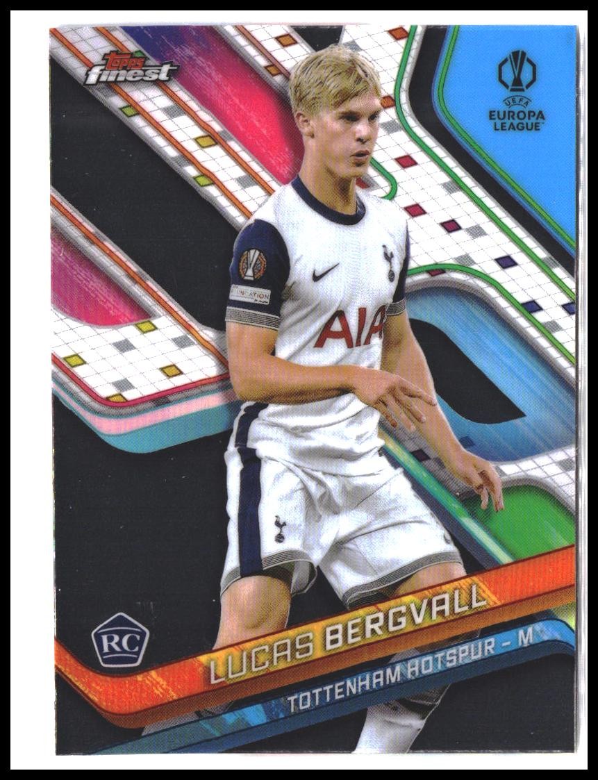 Lucas Bergvall #15 2024-25 Finest UEFA Club Competitions Rookie RC