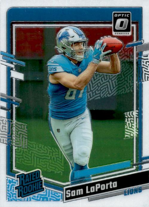 2023 Donruss Optic #237 Sam LaPorta Rookie Detroit Lions