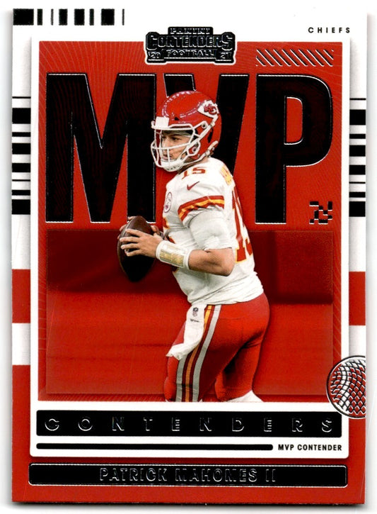 2021 Panini Contenders Patrick Mahomes II Kansas City Chiefs #MVP-PMA
