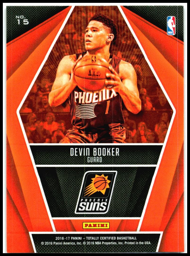 2016-17 Panini Totally Certified Franchise Foundations #15 Devin Booker Suns