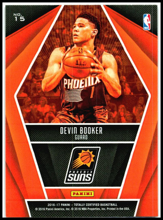 2016-17 Panini Totally Certified Franchise Foundations #15 Devin Booker Suns
