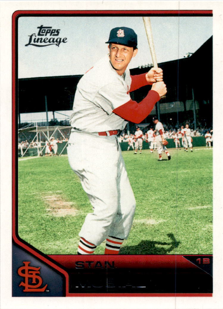 2011 Topps Lineage #40 Stan Musial St. Louis Cardinals