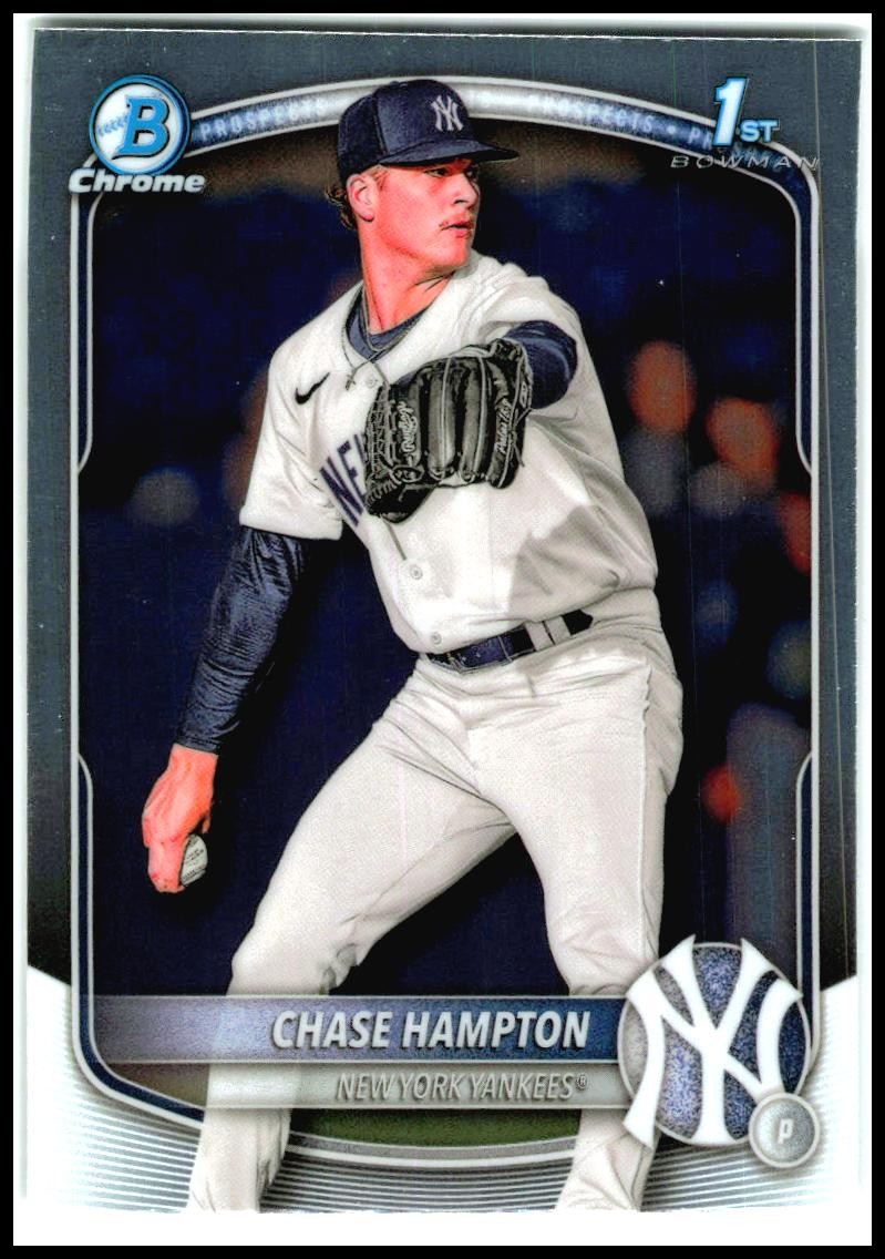 2025 Bowman Chrome Prospects #BCP-57 Chase Hampton New York Yankees