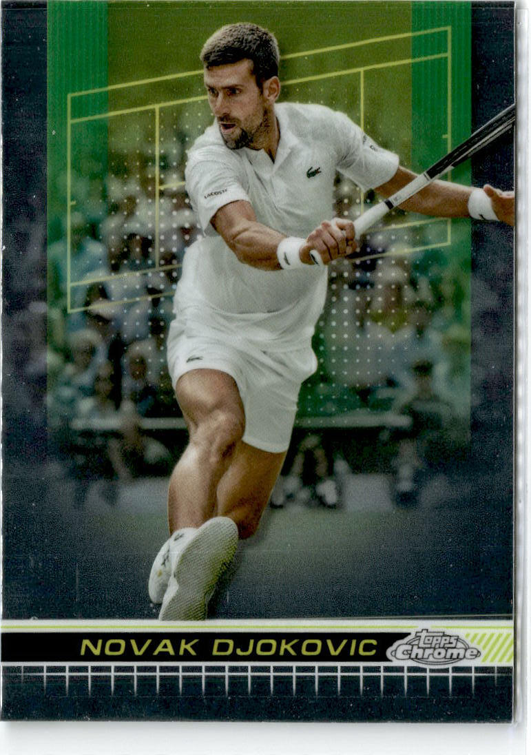2024 Topps Chrome Tennis #1 Novak Djokovic