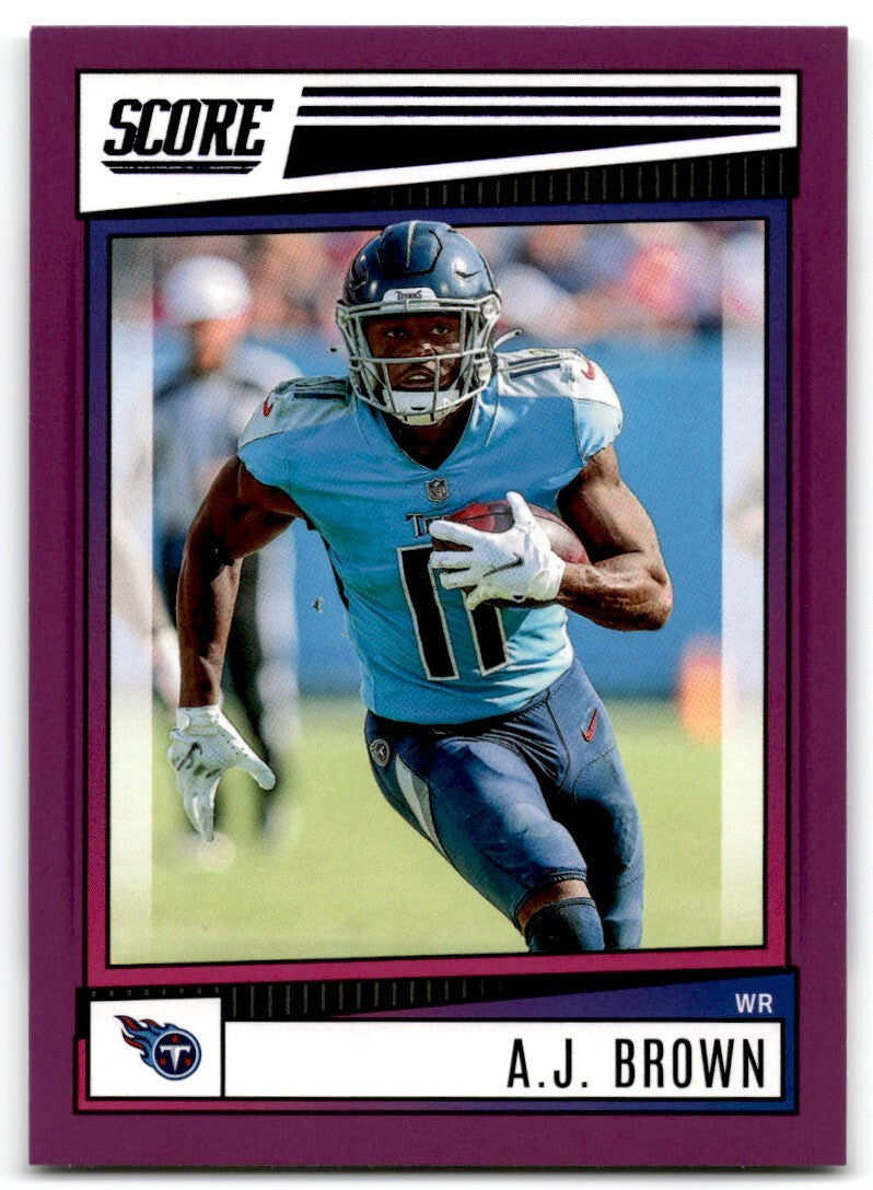 2022 Score A.J. Brown Tennessee Titans #28