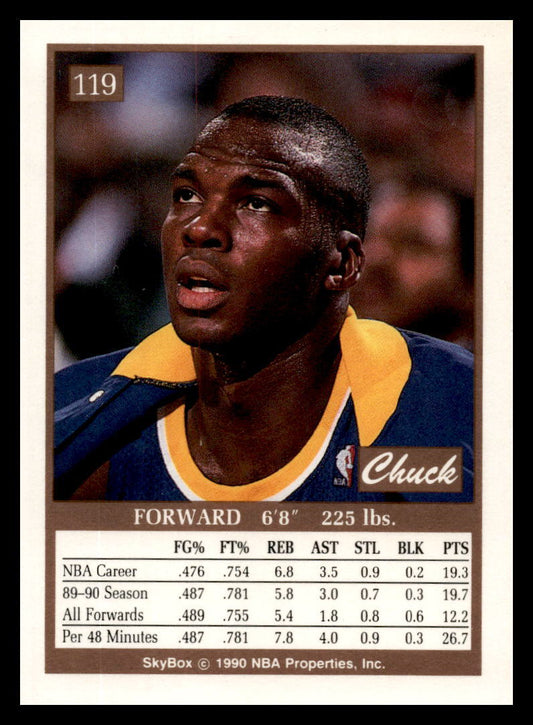 1990 SkyBox #119 Chuck