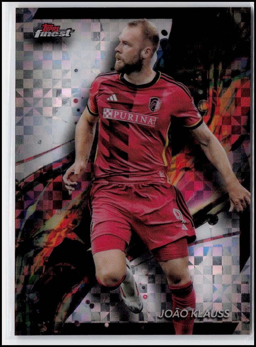 2024 Finest MLS #77 João Klauss Checkerboard Refractor