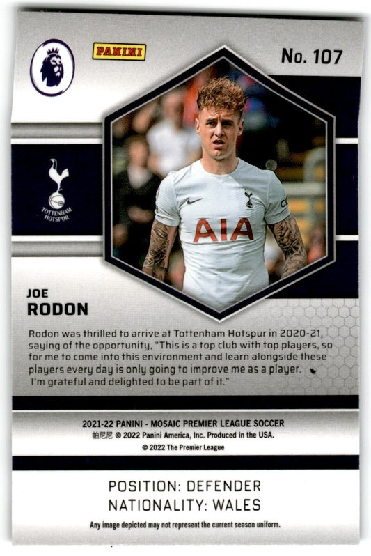 2022 Mosaic Joe Rodon Rookie Tottenham Hotspur #107
