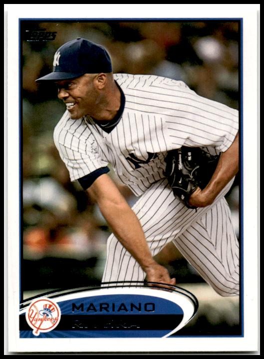 2012 Topps Chrome Refractors #150 Mariano Rivera New York Yankees