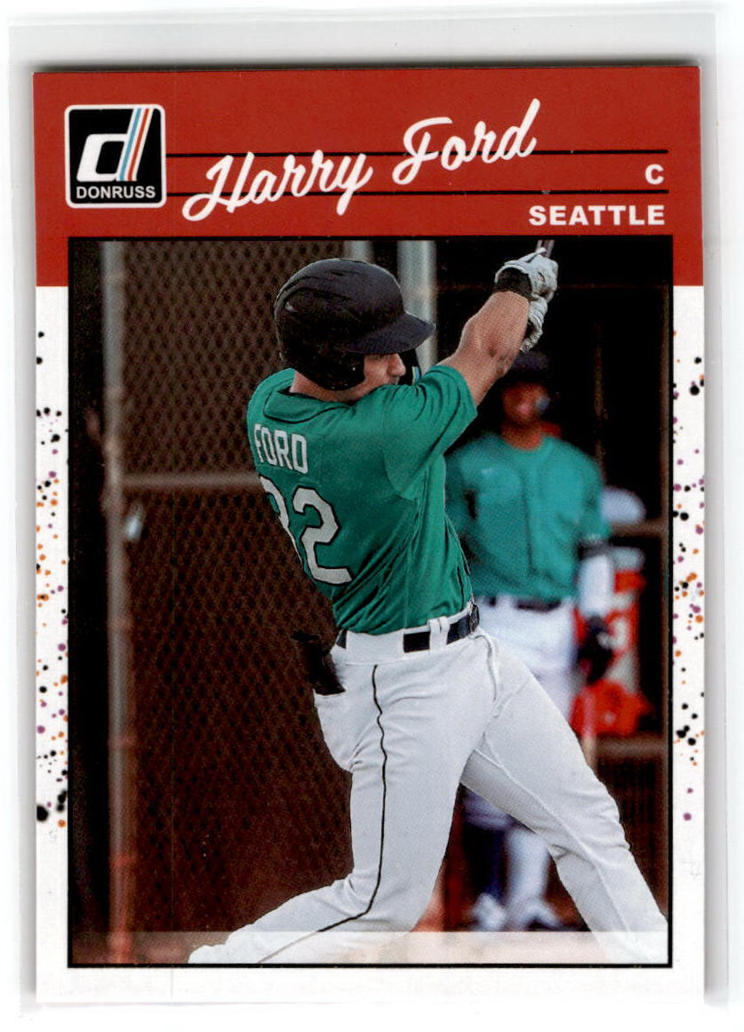 2023 Donruss #255 Harry Ford Seattle Mariners