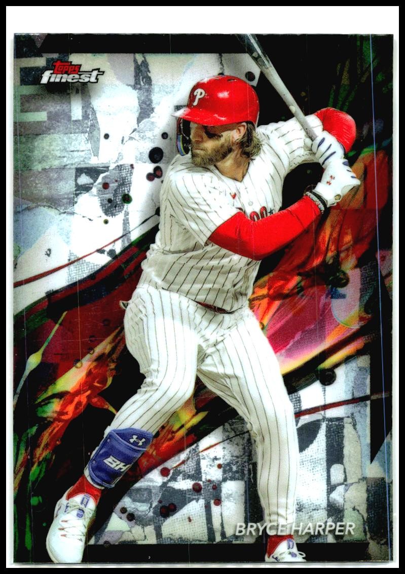 2024 Finest #41 Bryce Harper Philadelphia Phillies