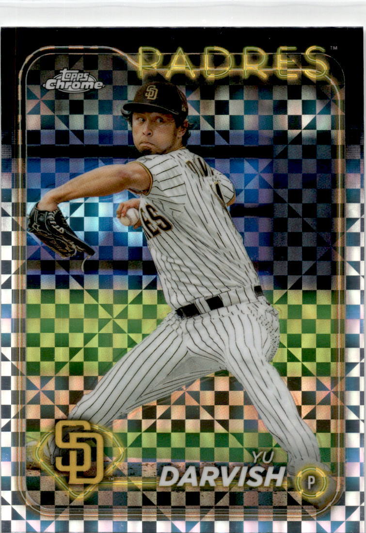 2024 Topps Chrome X-Fractors #237 Yu Darvish San Diego Padres