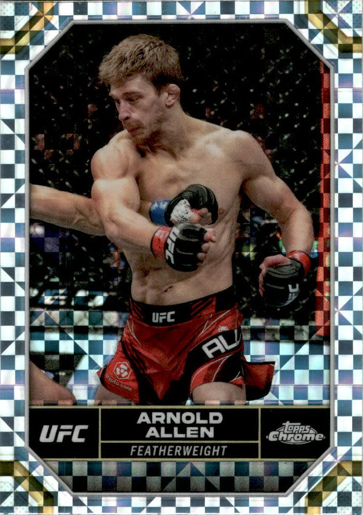 2024 Topps Chrome UFC XFractor #22 Arnold Allen