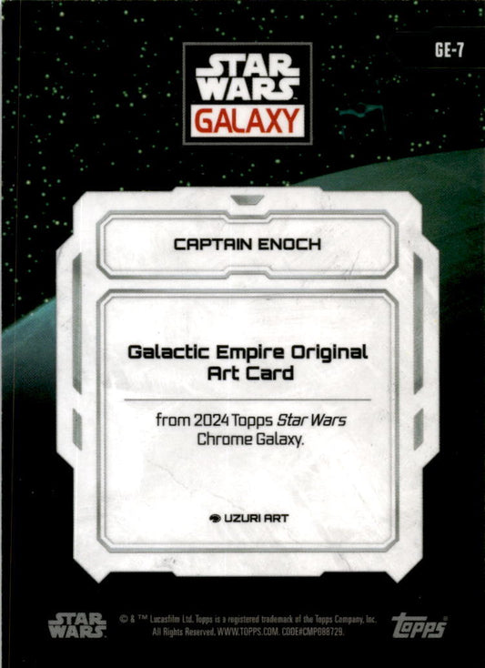 2024 Topps Star Wars Glaxay GE-7 Captain Enoch