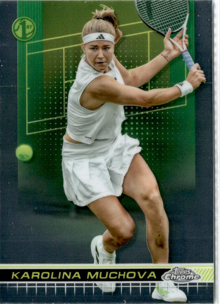 2024 Topps Chrome Tennis #71 Karolina Muchova