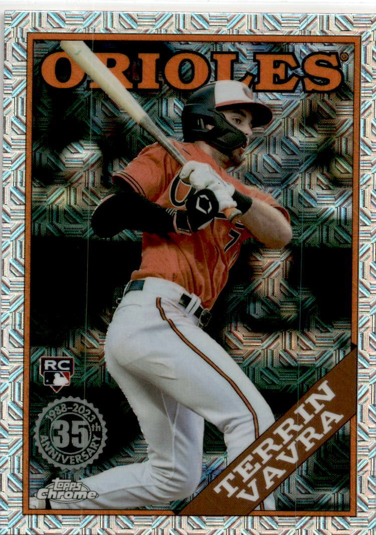 2023 Topps Chrome Silver Pack  #T88C-10 Terrin Vavra Baltimore Orioles.