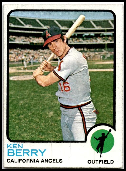 1973 Topps #445 Ken Berry California Angels