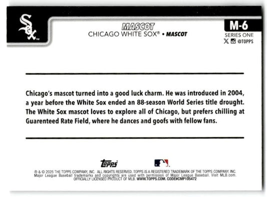 2025 Topps #M-6 Mascot