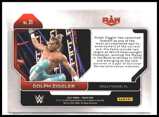 Dolph Ziggler #31 2022 Panini Prizm WWE