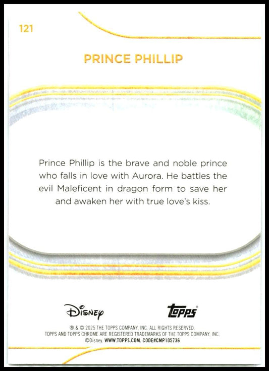 2025 Topps Chrome Disney #121 Prince Phillip