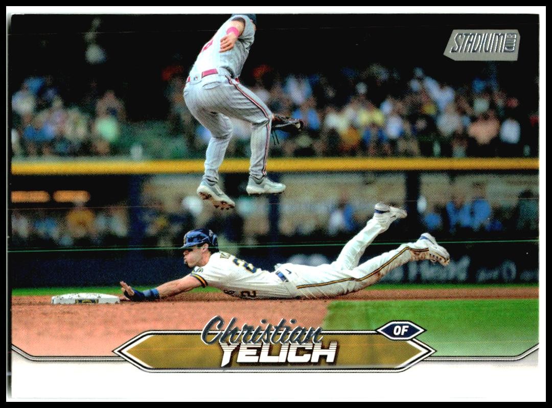2024 Stadium Club #138 Christian Yelich Milwaukee Brewers