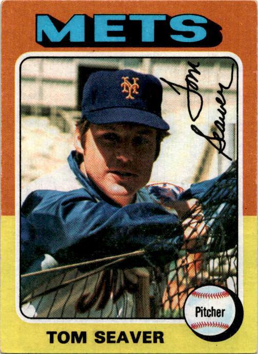 1975 Topps #370 Tom Seaver New York Mets