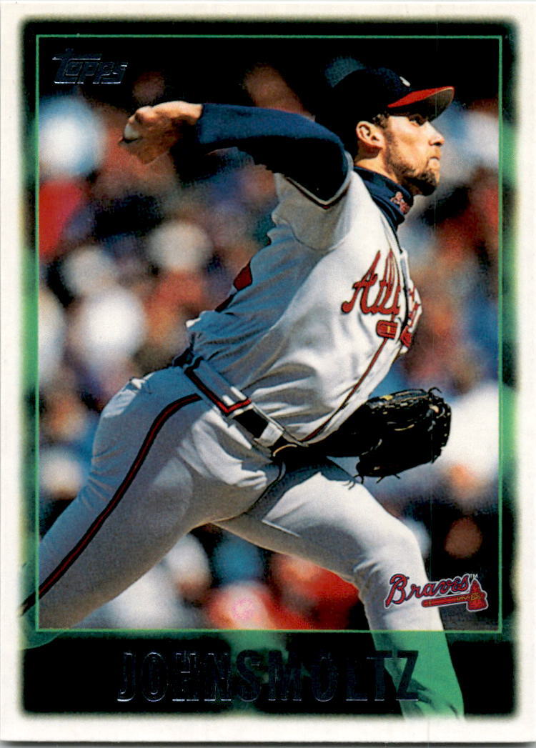 1997 Topps #157 John Smoltz Atlanta Braves