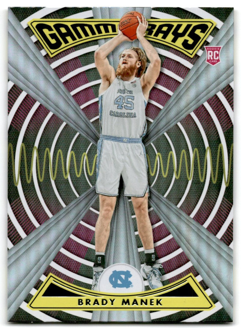 2022-23 Chronicles Draft Pikcs Gamma Rays Brady Manek Charlotte Hornets #ZG-BMA