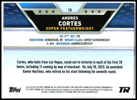 2024 Topps Chrome #15 Andres Cortes