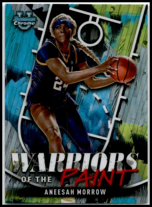 2024-25 Bowman U Chrome Warriors in the Paint Refractor #WP-16 Aneesah Morrow