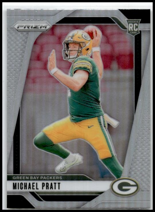 2024 Panini Prizm Silver #379 Michael Pratt Rookie Green Bay Packers