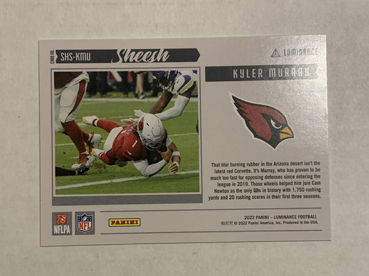 2022 PANINI LUMINANCE SHEESH KYLER MURRAY #SHS-KMU CARDINALS π₯π₯π₯