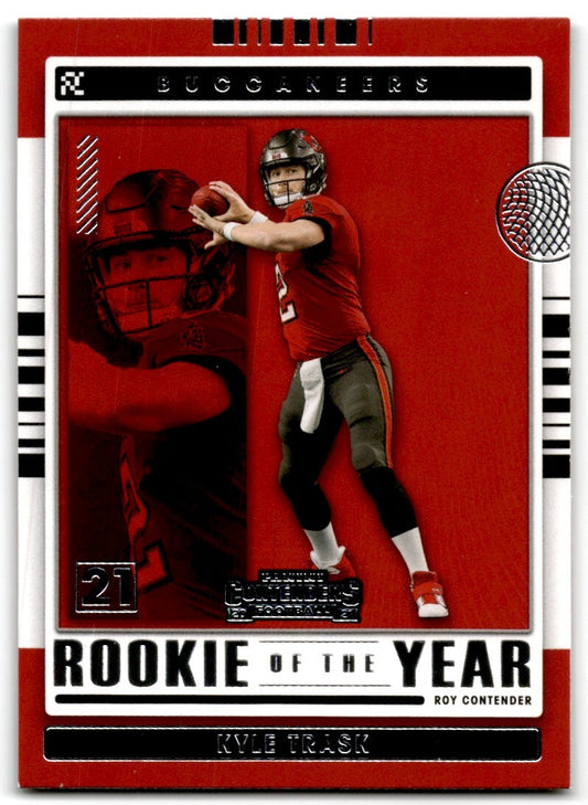 2021 Panini Contenders Kyle Trask Tampa Bay Buccaneers #ROY-KTR
