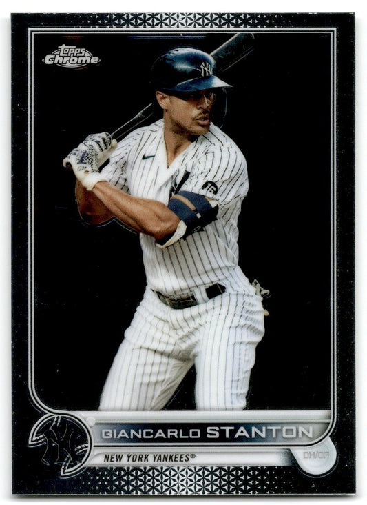 2022 Topps Chrome Giancarlo Stanton New York Yankees #139